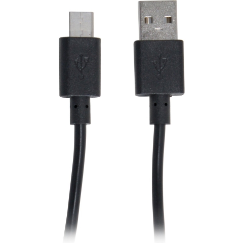 Scanpart Laad/datakabel Zwart Usb-a->usb-c