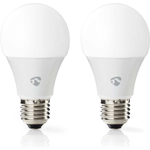 Nedis WIFILRC20E27 Smartlife Multicolour Lamp Wi-fi E27 806 Lm 9 W Rgb / Warm To Cool White Android™ / Ios Peer