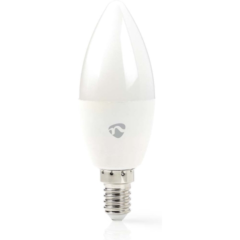 Nedis WIFILRW10E14 Smartlife Led Bulb Wi-fi E14 470 Lm 4.9 W Warm To Cool White Energieklasse: F Android™ / Ios Kaars