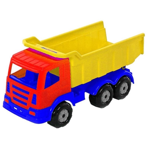Kiepwagen 41.5 cm Geel/Oranje
