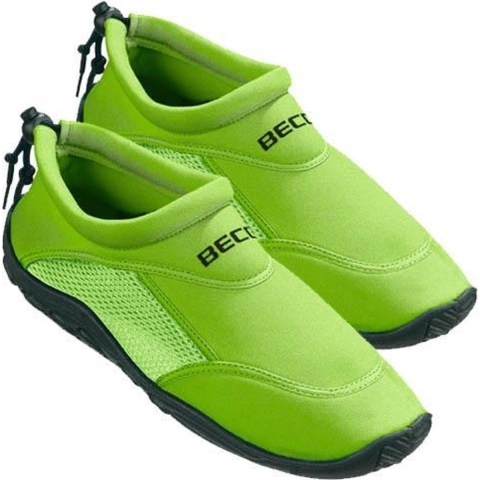 Beco waterschoenen/surfschoenen - groen - Neopreen - volwassenen 46 -