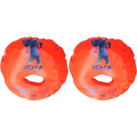 Bema zwemvleugels duo protect - oranje - schuim/lucht - 3-6 jaar - 18-30 kg -
