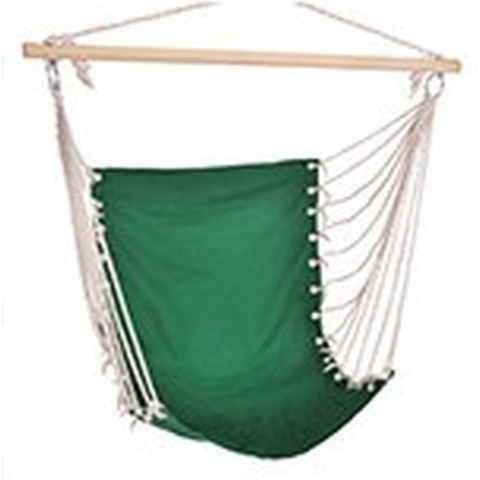 Hangstoel/hangende stoel groen 100 x 60 cm -