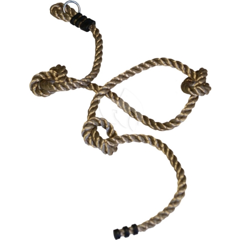 Kinder speeltoestel klimtouw met 2 knopen 2 meter -