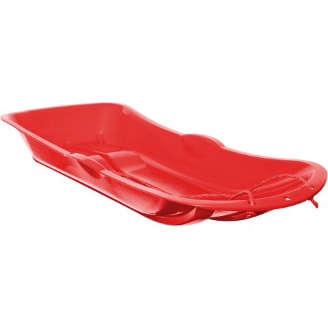 Sneeuw slee voor kinderen - 92 cm - Kunststof - Rood -