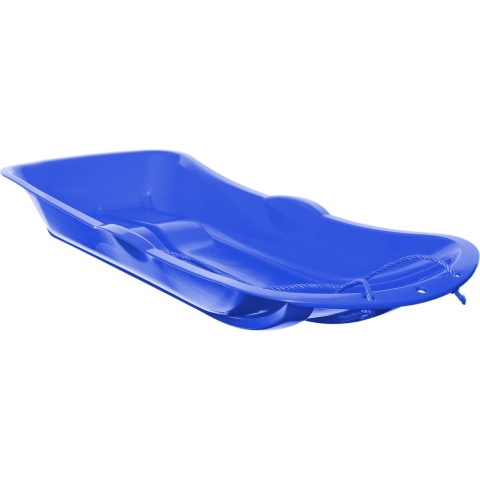 Sneeuw slee voor kinderen - 92 cm - Kunststof - Blauw -