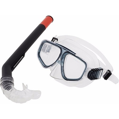 Snorkelset grijs voor juniors -