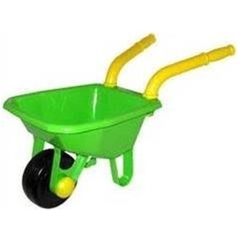 Speelgoed kruiwagen groen 25 x 66 cm -