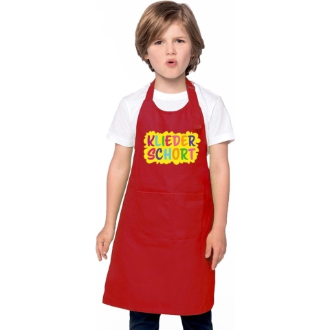 Kliederschort rood kinderen -