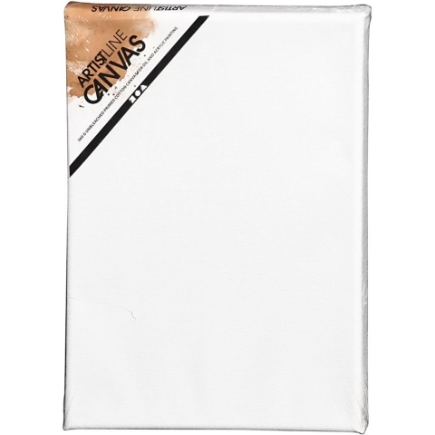 4x stuks schildersdoeken 18 x 24 cm voor hobby verven/schilderen -