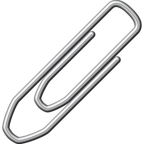 Papier paperclips klein - 21 mm - 1000x stuks - Kantoorartikelen -