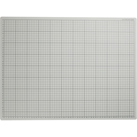 Snijmat - hobby papier - 45 x 60 cm - A2 formaat - anti-slip - met rasterlijnen -