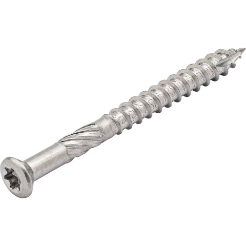 Proftec Tuinhoutschroef Rvs-410 Lk +Snijpunt Torx TX25 5.0X80/48 | 100 stuks - 5207.31.42401