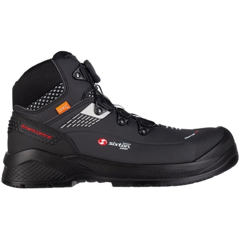 Sixton Peak Muscle BOA Hoog 43488-01 S3 | Zwart/Grijs | Maat 45 - 8053470577925