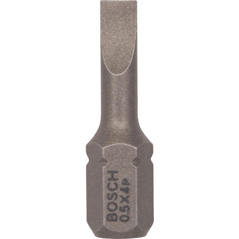 Bosch Accessoires Bit extra-hard S 0,5x4,0, 25 mm 25st - 2607001458