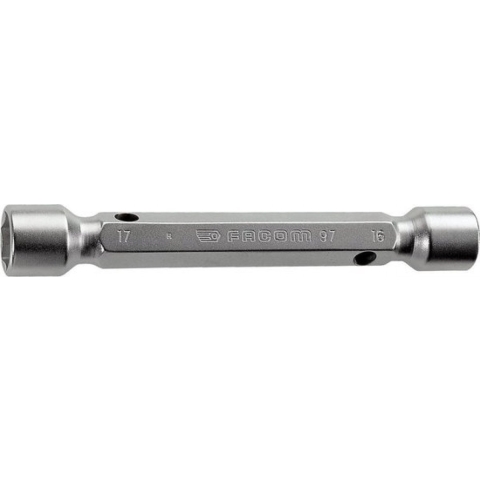 Facom dubbele, gesmede pijpsleutels, metrisch 16x17 - 97.16X17