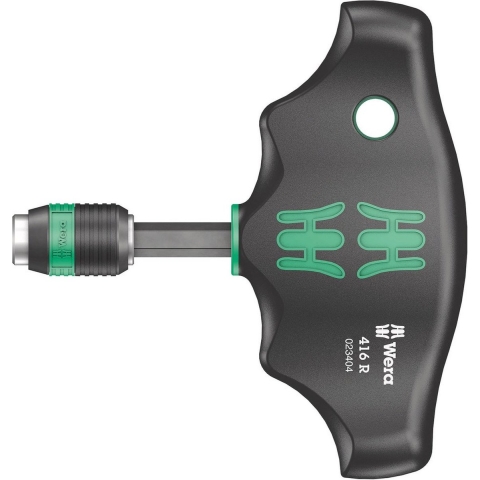 Wera 416 R T-Greep Rapidaptor, 1/4" x 45 mm - 05023404001