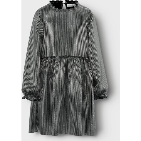 Name It Jurk - NkfRitallica - Silver Colour - Name It - 12 jaar (152) - Jurk