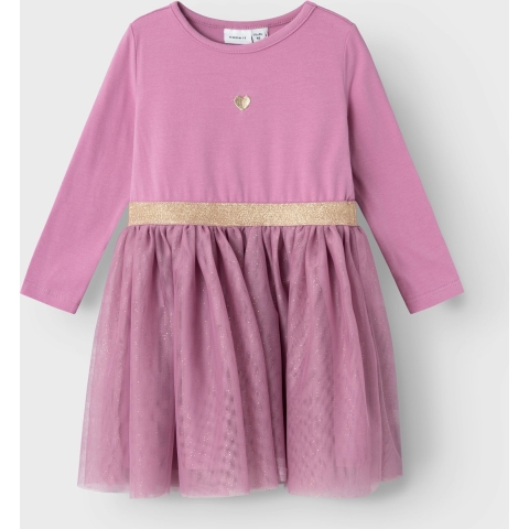 Name It Jurk - NmfOtul - Mauve Orchid - Name It - 3 jaar (98) - Jurk