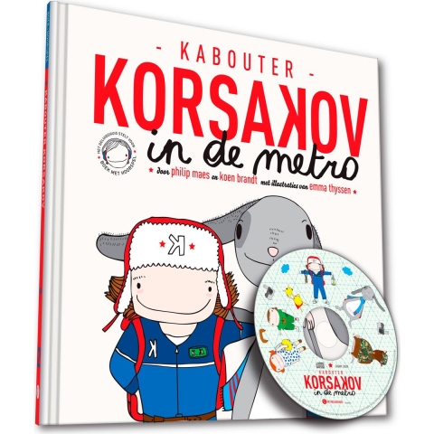 Kabouter Korsakov in de metro (Paperback)