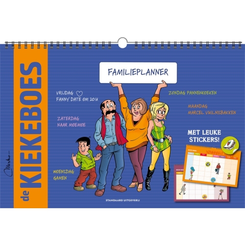 De Kiekeboes Familieplanner (Paperback)