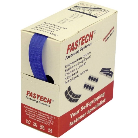 FASTECH® B20-STD-H-042605 Klittenband Om op te naaien Haakdeel (l x b) 5 m x 20 mm Blauw 5 m