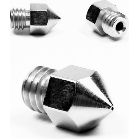 micro-Swiss mondstuk MK8 MakerBot 0,6 mm MK8 Plated Wear Resistant Nozzle M2549-06