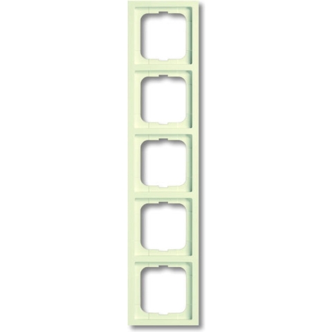 Busch-Jaeger 2CKA001754A4234 Frame Frame 5-voudig Future lineair Crème-wit, Parel-wit 1 stuk(s)