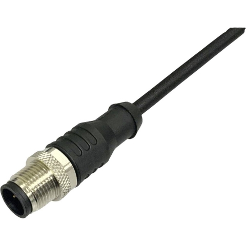 BKL Electronic 2702024 Sensor/actuator aansluitkabel M12 Aantal polen (sensoren): 4.5 Stekker, recht 2 m 1 stuk(s)