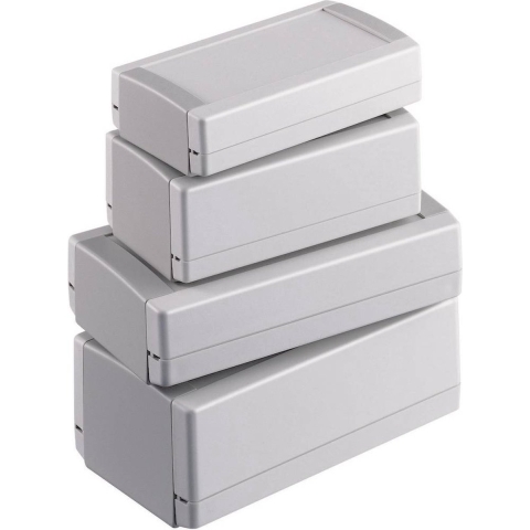 OKW TOP-TEC 123 FI 123 FI Universele behuizing 123 x 68 x 30 ABS Grijs, Wit 1 stuk(s)