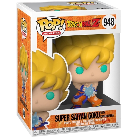 Dragon Ball Z Funko Pop Vinyl: Super Saiyan Goku with Kamehameha