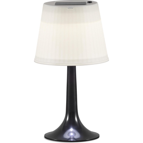 Konstsmide 7109-752 Assis Sitra Tafellamp op zonne-energie 0.5 W Neutraalwit Zwart