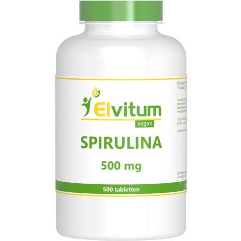 Elvitum Spirulina 500mg Tabletten