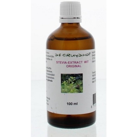 Cruydhof Stevia Extract Wit Original 100ml