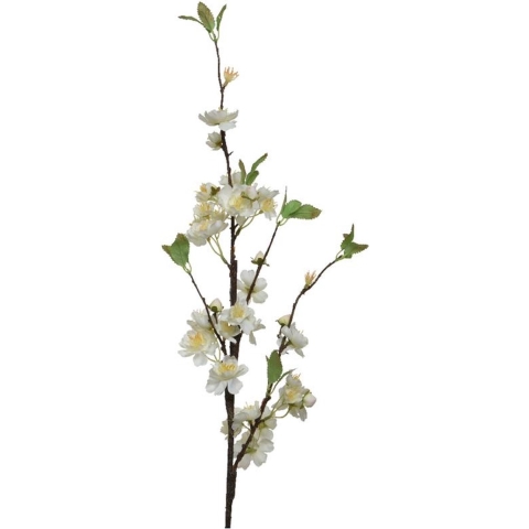 Kunstbloem Bloesem h106cm wit