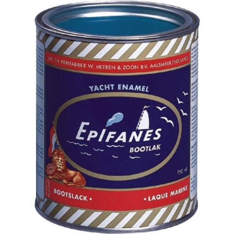 Epifanes Bootlak hoogglans klassieke aflak 750 ml, 12 donker bruin