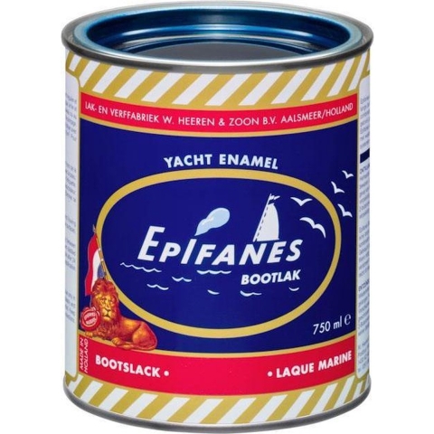 Epifanes Bootlak hoogglans klassieke aflak 750 ml, 206 blauw grijs