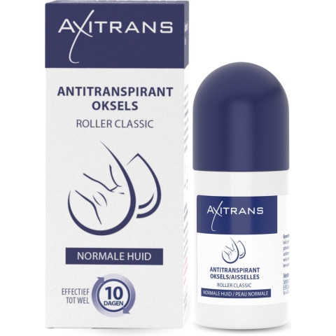 Axitrans Antitranspirant Oksels Roller Classic | 20 ml