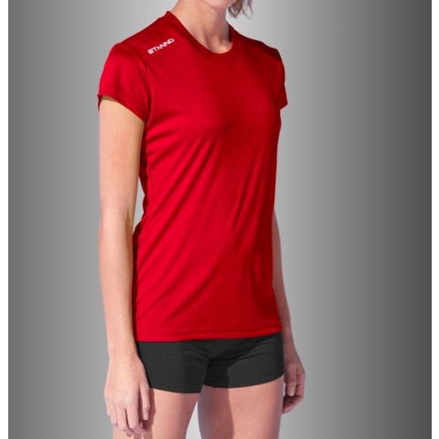 Stanno 410604 Field T-shirt SS Ladies - Red - L