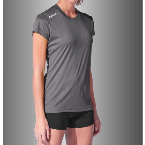 Stanno 410604 Field T-shirt SS Ladies - Grey - M