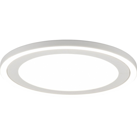 Reality - LED Plafondlamp - Plafondverlichting - 24.5W - Natuurlijk Wit 4000K - Rond - Wit - Kunstst
