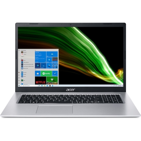Acer Aspire 3 A317-53-36WC Intel® Core™ i3 i3-1115G4 Laptop 43,9 cm (17.3") Full HD 8 GB DDR4-SDRAM 512 GB SSD Wi-Fi 5 (802.11ac) Windows 11 Home Zilver