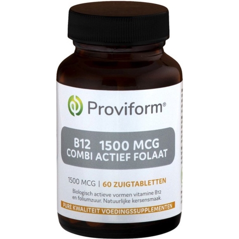 Proviform Vitamine B12 1500 Mcg Combi Zuigtabletten