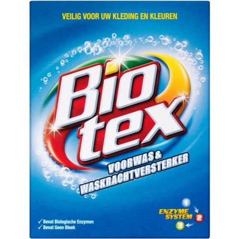 7x Biotex Waspoeder Voorwas&Waskrachtversterker 750 gr