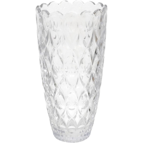 Gerimport Bloemenvaas - helder glas - 15 x 30 cm -