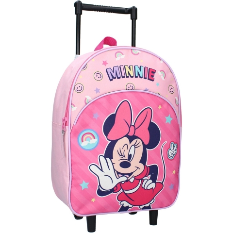 Vadobag Minnie Mouse Glam it Up trolley - roze - 33 x 25 x 11 cm - voor kinderen -