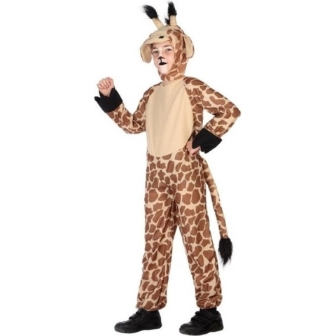 Dierenpak verkleed kostuum giraffe voor kinderen 104 (3-4 jaar) -