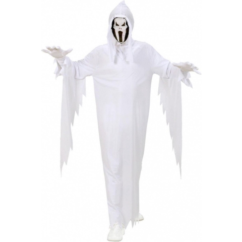 Spook kostuum - kinderen - polyester - spoken verkleedkleding - Halloween 158 -