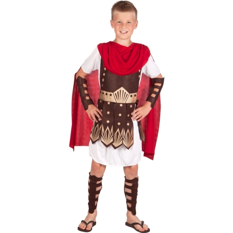 Gladiator kostuum voor kinderen 7-9 jaar -