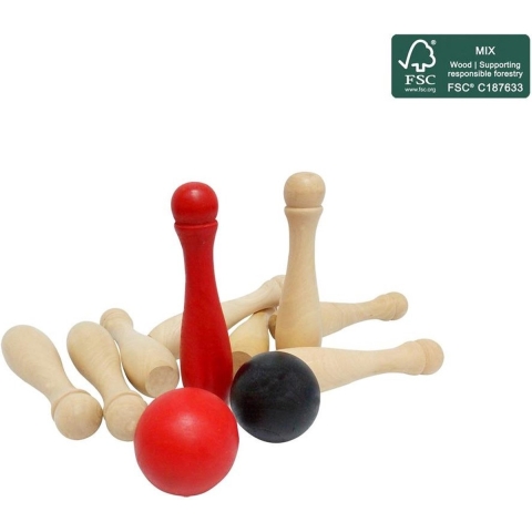 Outdoor Play Tuin Bowlen Hout